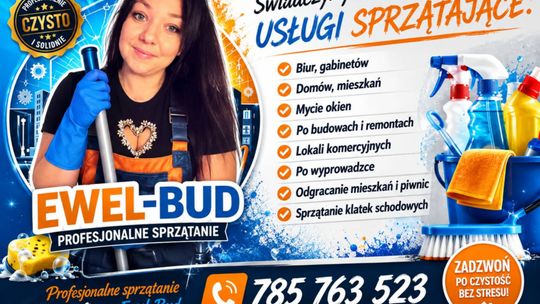Profesjonalne Sprzątanie, Po Remontach i Mycie Okien – EWEL-BUD
