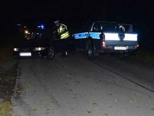 28-LATEK NIE ZATRZYMAŁ SIĘ DO KONTROLI. ZOSTAŁ ZATRZYMANY PO POŚCIGU