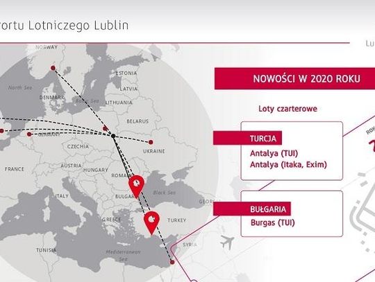 7 lat działalności Portu Lotniczego Lublin *