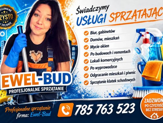 Profesjonalne Sprzątanie, Po Remontach i Mycie Okien – EWEL-BUD