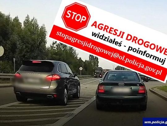 BEZMYŚLNOŚĆ NA DRODZE JEST ŚMIERTELNIE NIEBEZPIECZNA. STOP AGRESJI DROGOWEJ!*