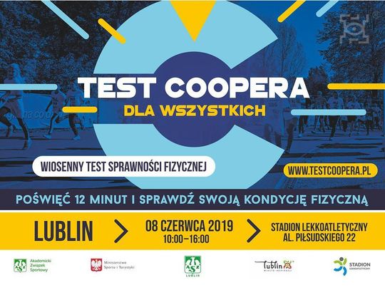 Bezpłatny Test Coopera już w sobotę