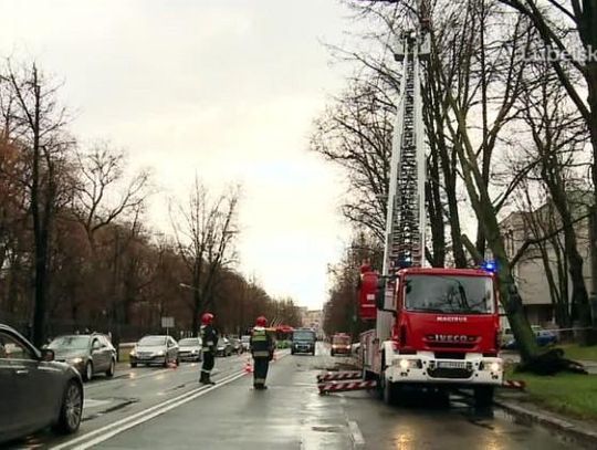 "Burzliwy" poniedziałek w Lublinie!