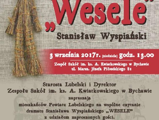 Bychawa czyta Wyspiańskiego