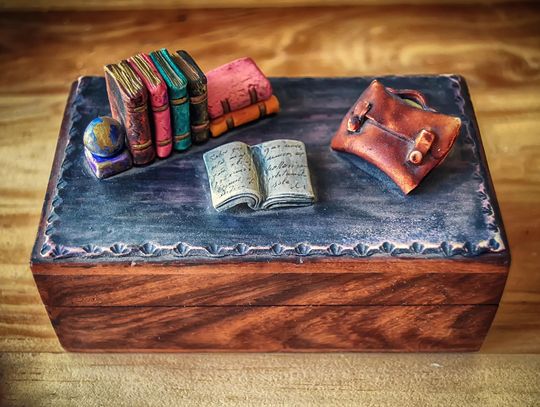 Drewniane pudełka na zdjęcia