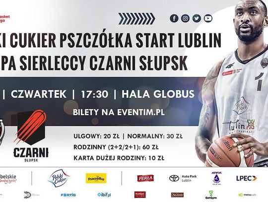 EBL: Polski Cukier Pszczółka Start Lublin - Grupa Sierleccy Czarni Słupsk