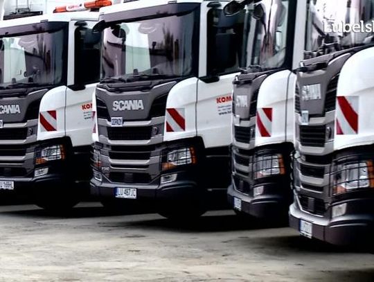 Ekologiczne śmieciarki Kom-Eko napędzane gazem wyjadą na ulice Lublina