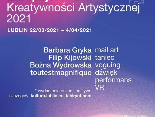 Europejskie Dni Kreatywności Artystycznej 2021