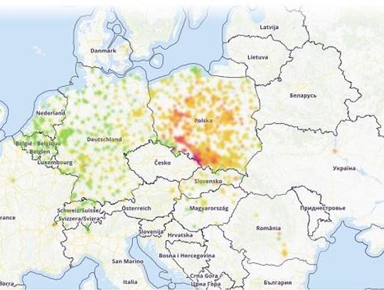 Fatalne powietrze w Lublinie i całej Polsce *