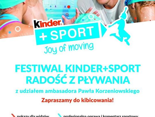 Festiwal Kinder + Sport = radość z pływania