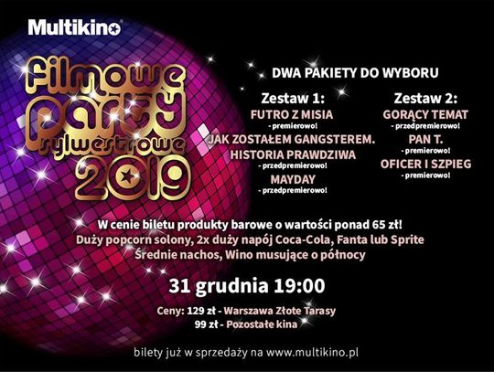 Filmowy Sylwester 2019 w Multikinie *