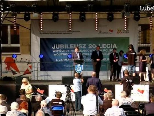 Gala 20-lecia Wspólnot Mieszkaniowych w Polsce i I Jarmarku Bronowickiego w Lublinie , część oficjalna 