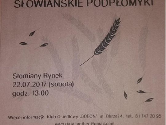 Imprezy słowiańskie w Lublinie