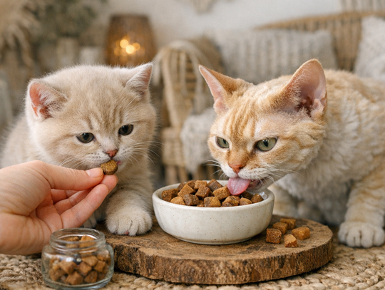 Jakie przysmaki są odpowiednie dla kociąt?