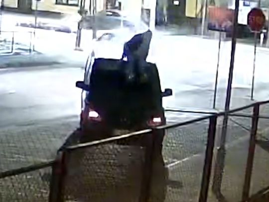 Jechał busem z "intruzem" na dachu