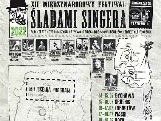 Już niedługo wyruszy korowód Sztukmistrza. XII edycja Międzynarodowego Festiwalu "Śladami Singera"