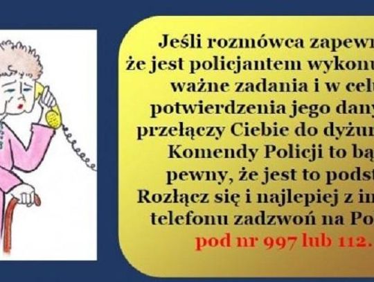 KOLEJNI MIESZKAŃCY LUBLINA OFIARAMI OSZUSTÓW. POLICJANCI APELUJĄ O OSTROŻNOŚĆ!*