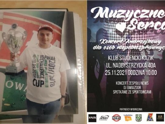 Koncert Andrzejkowy dla osób niepełnosprawnych.