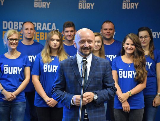  Konferencja prasowa Jacka Burego 