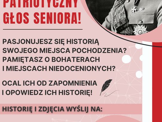 Konkurs „Patriotyczny Głos Seniora”