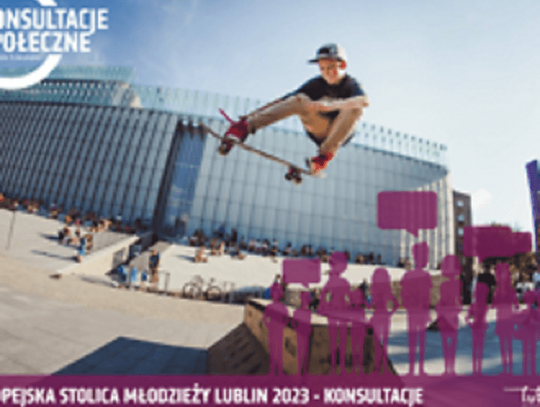 Konsultacje aplikacji do Europejskiej Stolicy Młodzieży 2023*