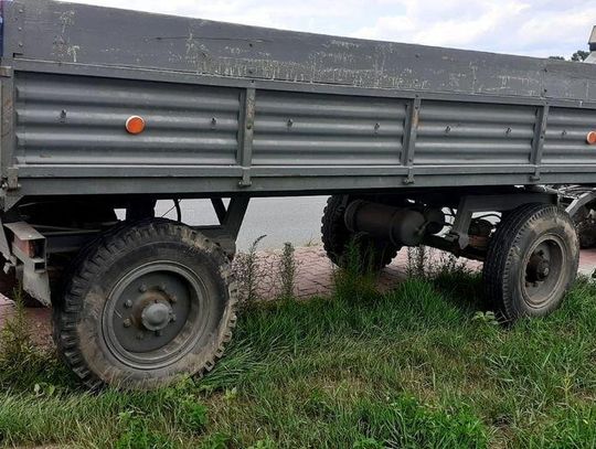 Łęczna: Potrącił pieszego ciągnikiem na przejściu