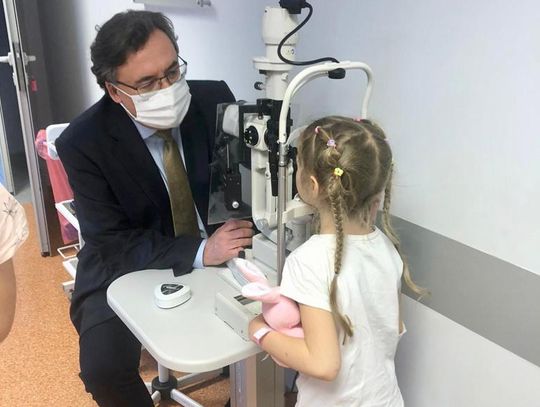 Lubelscy okuliści operują dzieci z Ukrainy