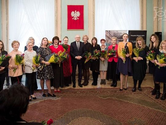 Lublinianki otrzymały medale od Prezydenta Miasta Lublin*