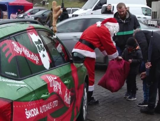 Mikołaj AUTOHAUS OTTO SKODA zawitał do Lublina i rozdawał dzieciom super prezenty