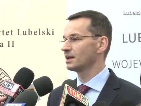 Morawiecki o rozwoju Lubelszczyzny