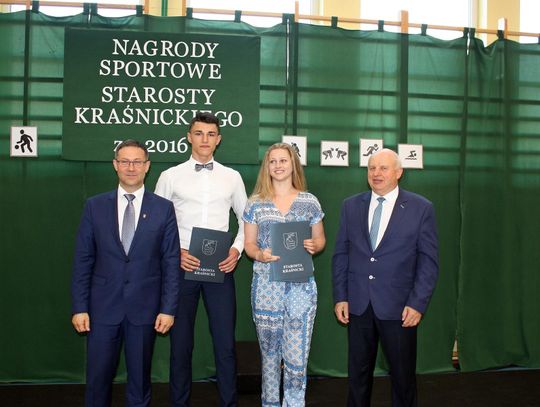 Nagrody Starosty Kraśnickiego za osiągnięcia sportowe w roku 2016 rozdane! 