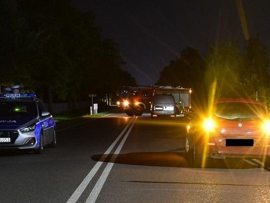 Najechał na leżącego na ziemi mężczyznę