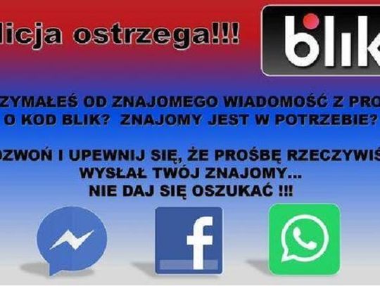 NIE DAJMY SIĘ NACIĄGNĄĆ NA „BLIK”