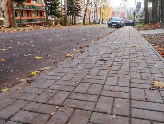 Nowe nawierzchnie ulic i chodników przy ul. Szmaragdowej