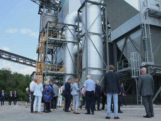 Otwarcie nowego bloku biomasowego na terenie Elektrociepłowni Megatem