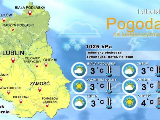 Pogoda na Lubelszczyźnie, 21-24 stycznia