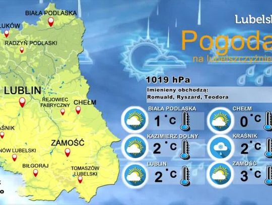 Pogoda na Lubelszczyźnie - 4, 5, 6, 7 lutego