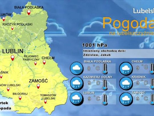 Pogoda na Lubelszczyźnie - Czwartek, 28 listopada