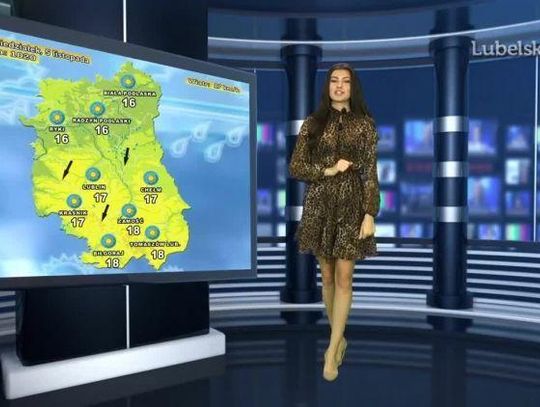 Pogoda na Lubelszczyźnie - Poniedziałek, 5 listopada