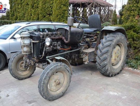 Policja informuje. Krasnystaw: Nietrzeźwy zasnął na ciągniku