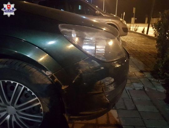 Policja informuje. Łęczna: Nietrzeźwy spowodował kolizję *