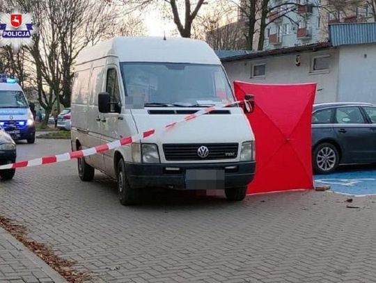 Policja informuje. Świdnik: Śmiertelne potrącenie na parkingu