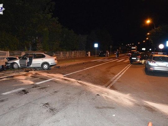 Policja informuje. Tomaszów Lub.: Nie zauważył jadącej drogą z pierwszeństwem *