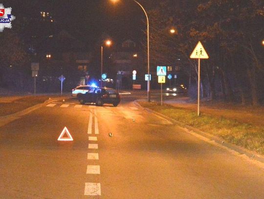 Policja informuje. Zamość: Potrącenie pieszej na przejściu