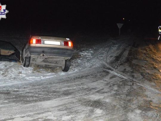 Policja ostrzega: Jazda po pijanemu często kończy się w rowie