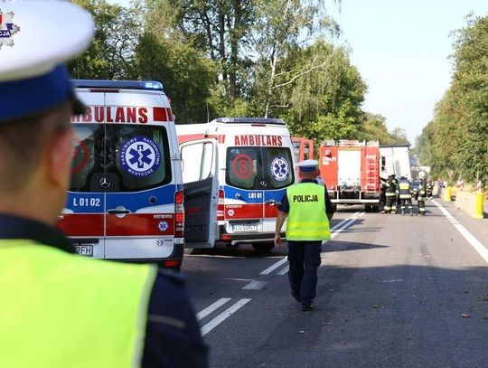 Policja ostrzega. Lublin: Wypadek na DK-12 w m. Garbów