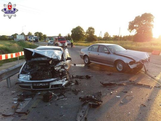 Policja ostrzega. Ryki: Groźny wypadek na DK-48