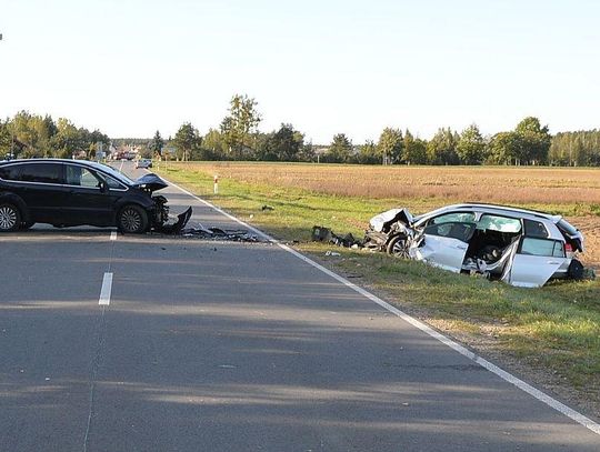 Policja ostrzega. Ryki: Zderzenie czterech samochodów