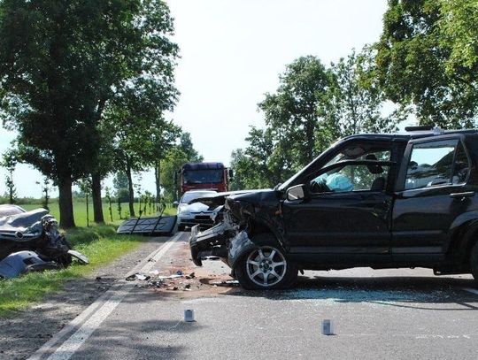 Policja ostrzega. Wczoraj w Janowie Lub.: Zderzenie trzech pojazdów