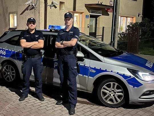 Policjanci "eskortowali" 8 latka do szpitala